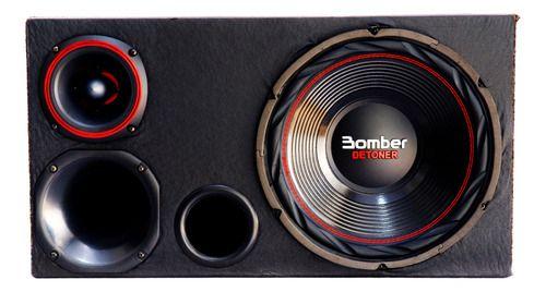 Imagem de Caixa Trio Bomber Detoner + Radio Bluetooth + Modulo Taramps