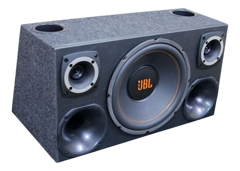 Imagem de Caixa Trio Completa Sub Jbl 12 + Radio Bt + Modulo Stetsom