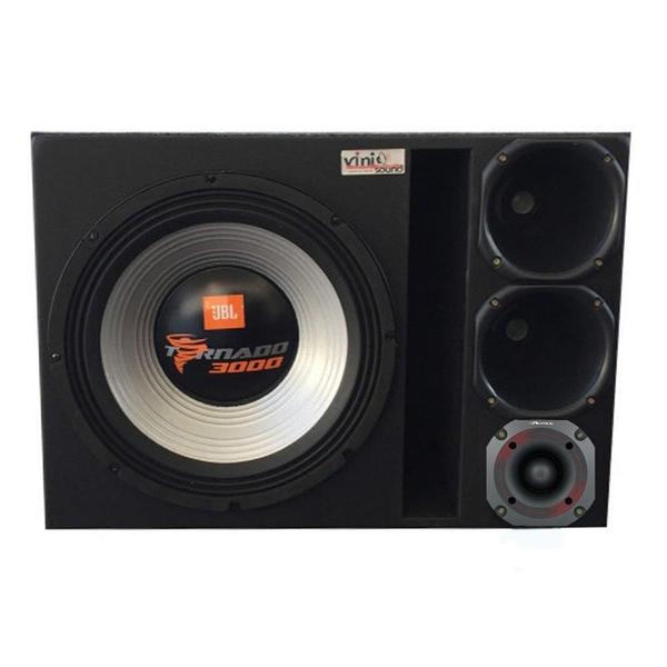 Imagem de Caixa Trio Jbl Tornado 15swt3000 15 Pol + 2 Hdi300 + 5hi300