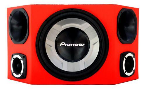 Imagem de Caixa Trio Pioneer Completa Som Carro + Amplif. Taramps