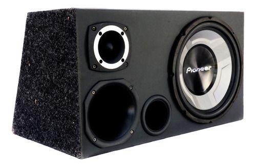 Imagem de Caixa Trio Som Completa Pioneer 12 + Modulo Stetsom Cl 1500