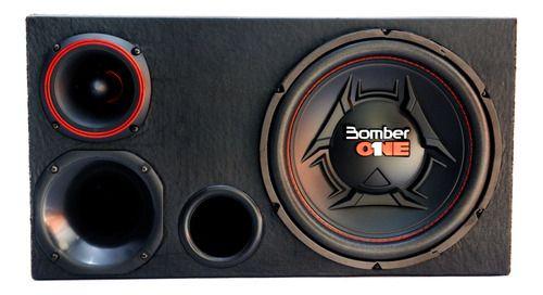 Imagem de Caixa Trio Sub Bomber One + Radio Bluetooth + Modulo Taramps