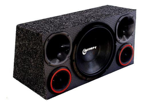 Imagem de Caixa Trio Sub Taramps + Radio Bluetooth + Modulo Taramps