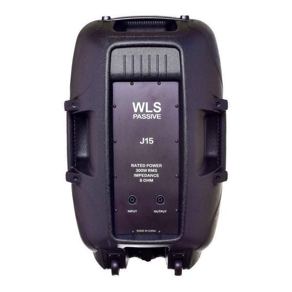 Imagem de Caixa Wls J15 Ativa + J15 Passiva + Mic M58A + 2 Pedestais