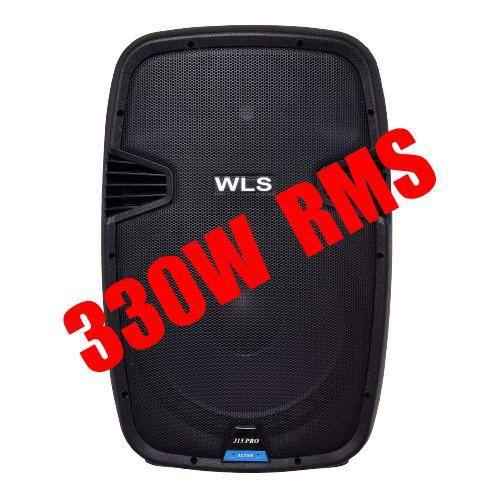 Imagem de Caixa WLS  J15 Ativa + J15 Passiva + Mic M58A + 2 Pedestais