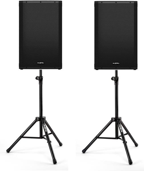 Caixas de som Ativas 15 polegadas K1 1000w Ksr + Tripes PAR - KSR PRO Caixas de som Ativas 15 polegadas K1 1000w Ksr + Tripes PAR - KSR PRO