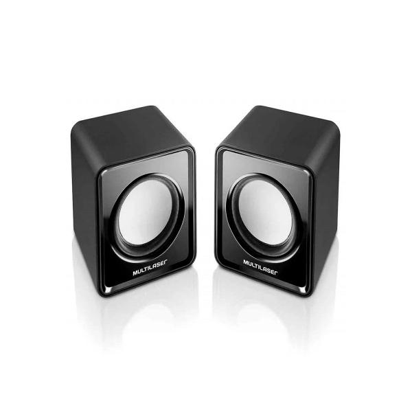 Imagem de Caixas De Som Cx100 2.0 3w Rms Usb Conexao P2 Preto - Sp144