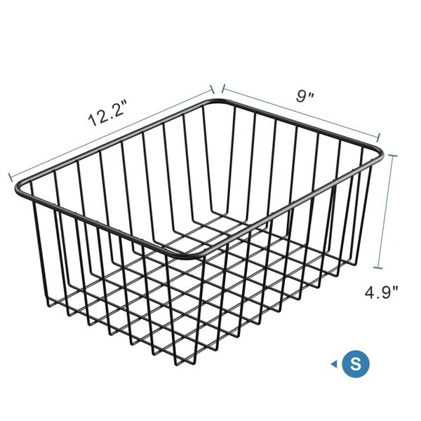 Imagem de Caixas organizadoras de freezer iSpecle, pacote com 4, para freezer de 13 pés cúbicos