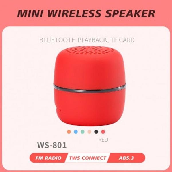 Imagem de Caixinha Caixa De Som Bluetooth Portátil Speaker MP3 FM WS-311