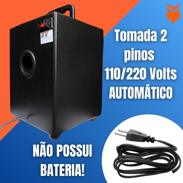 Imagem de caixinha de som bluetooth com controle remoto Awdium Aw 260one bivolt 110 a 220V automático