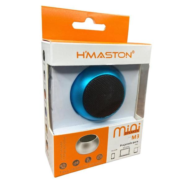 Imagem de Caixinha de Som Bluetooth Metal Mini Speaker Amplificada - HMAST ON