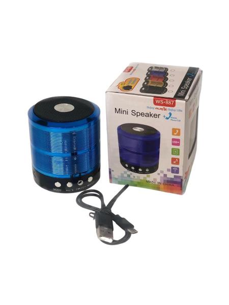 Imagem de Caixinha De Som Bluetooth Mini Speaker Ws-887