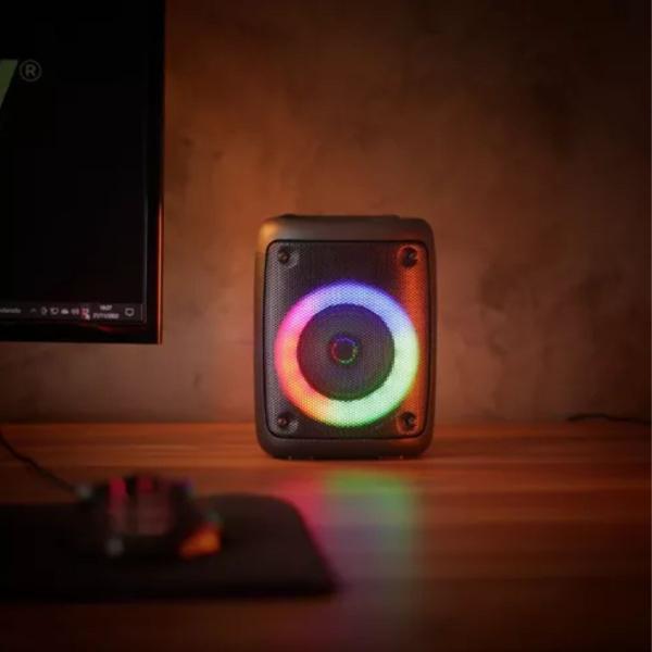 Imagem de Caixinha De Som Portátil Bluetooth Mini Caixa de Som RGB