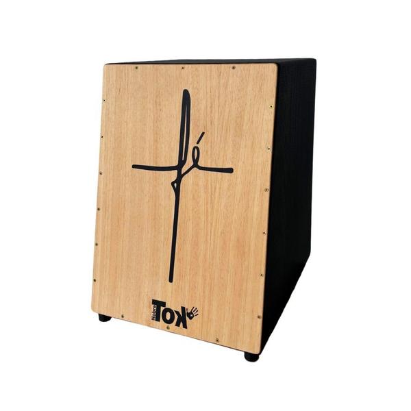 Imagem de Cajon Acústico Estampado Fé Nobre Tok