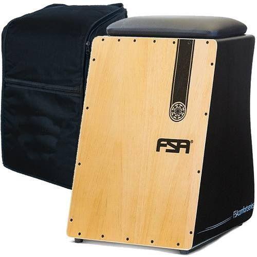 Imagem de Cajon Elétrico C/ Captação Dupla 24 Fios C/ Capa Fca4501 Fsa