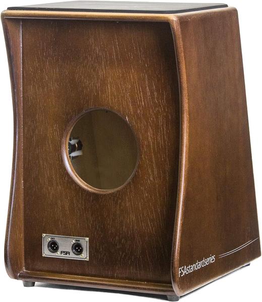 Imagem de Cajon Elétrico FSA Standard FS2508 Captação Dupla Tabaco