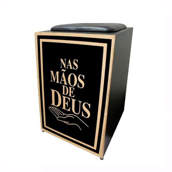 Imagem de Cajon Elétrico Inclinado Jaguar CJ1000 K2 Mãos de Deus + Capa