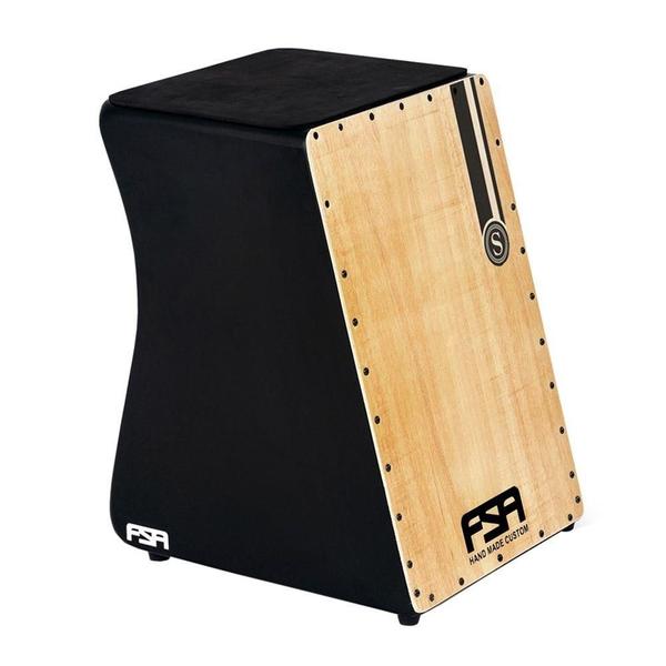 Imagem de Cajon Standard FS2501 Preto Elétrico de Madeira Inclinado - FSA