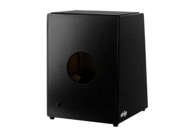 Imagem de Cajon Strike Lion Eletroacústico SK5065 Madeira Inclinado