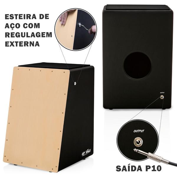 Imagem de Cajón wd style elétrico  kit acessórios  n  musical - d