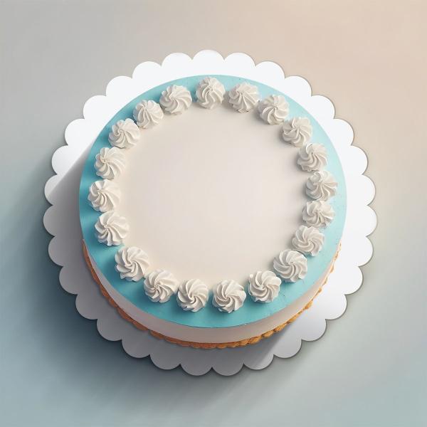 Imagem de Cake Board 21cm MDF 3mm Ondulado 10 Un Prato Para Bolo Confeitaria