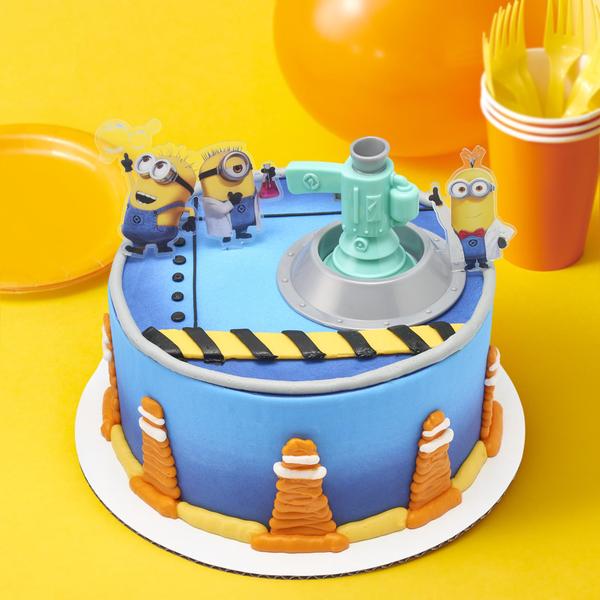 Imagem de Cake Topper DecoSet Minions Fart Bubble Blaster 4 peças