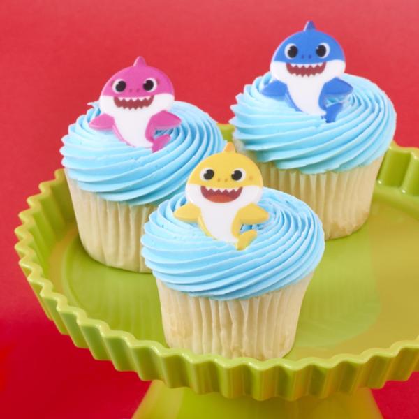 Imagem de Cake Toppers DeCoPac Pinkfong Baby Shark 24 para aniversário