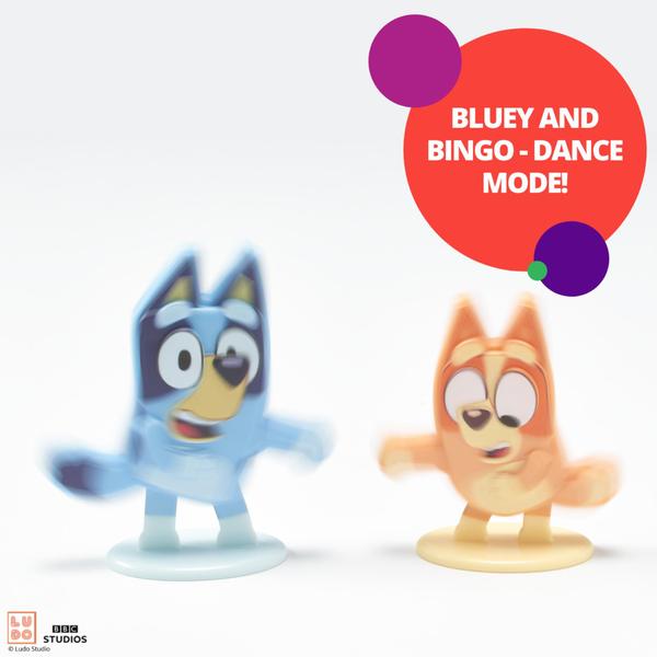 Imagem de Cake Toppers DecoSet Bluey Dance Mode, 3 peças de aniversário