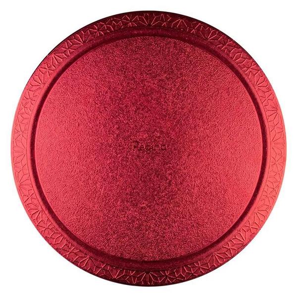 Imagem de Cakeboard Redondo Vermelho 24cm Regina