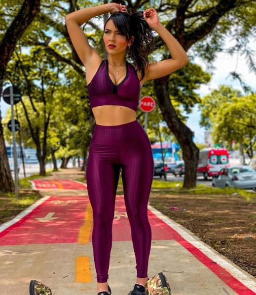 Imagem de Calça 3d Fitness Legging Cirrê Academia