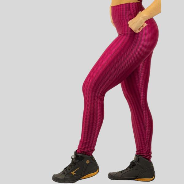 Imagem de Calça 3d Leg Feminina Legging De Treino Modeladora Premium