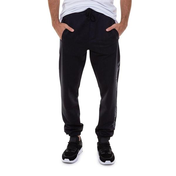 Imagem de Calça Billabong Moletom Arch Outline Masculina Preto