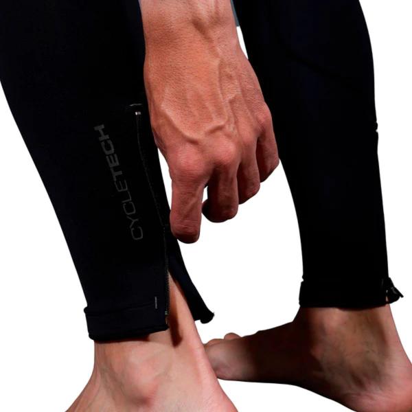Calça Bretelle Ciclismo Unissex Flets Basic Anti Bactéria Imagem de Calça Bretelle Ciclismo Unissex Flets Basic Anti Bactéria