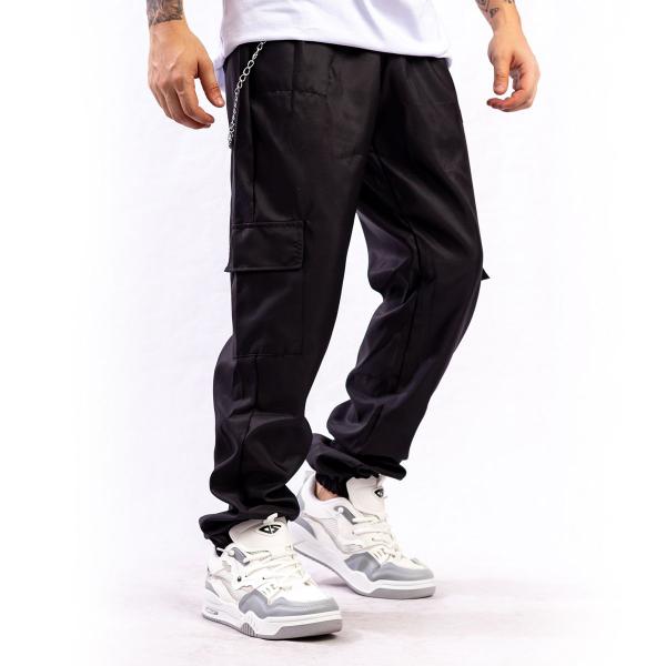 Calça Cargo Jogger Estilo Gringa Masculina e Feminina com Bolsos