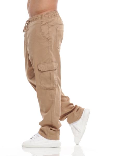 Sarja Bege CalÃ§a Masculina Bege Skate Calça Cargo Masculina