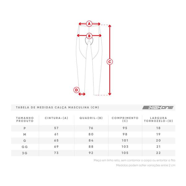 Imagem de Calça Ciclismo Bike Acolchoada Forro Espuma Bolso Masculina Preta High one