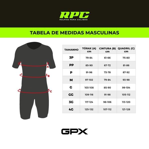 Imagem de Calça Ciclismo Bike Black Gpx Unissex