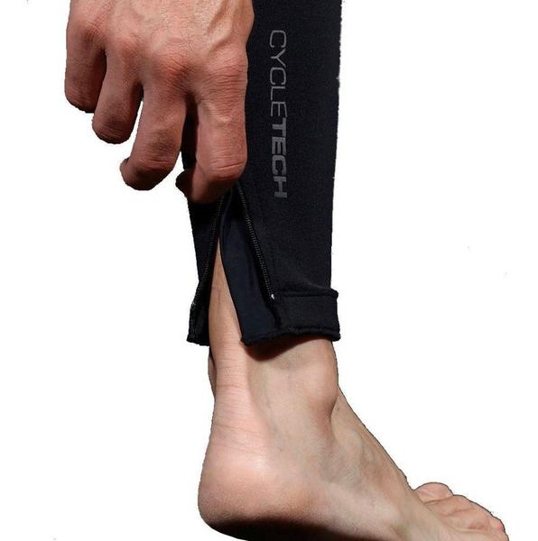 Imagem de Calça Ciclismo Masculina Flets B Compression F Estanho Bolso