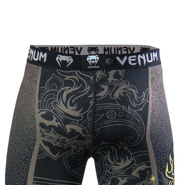 Imagem de Calça Compressão Fight Muay Thai Mma Venum Tattoo Dark