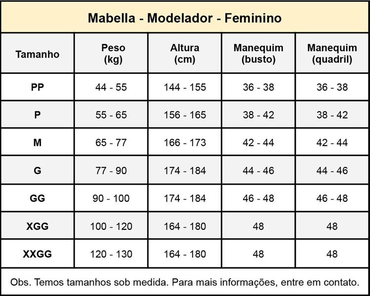 Imagem de Calça Corsário Cirúrgica Modeladora C/ Abertura 1092 Mabella