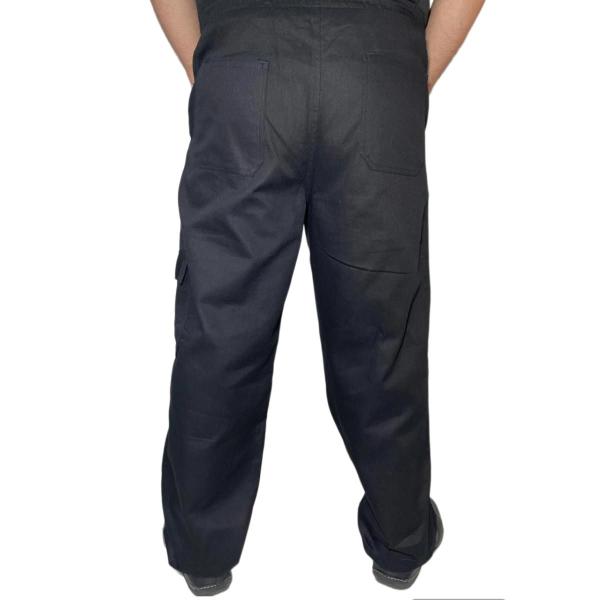 Imagem de Calça De Uniforme Profissional Brim Pesado- Preto