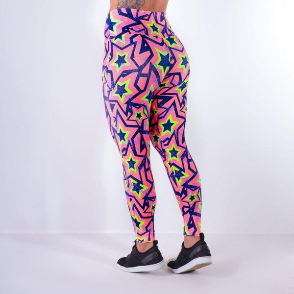 Calça Feminina Fitness Estampada - Fitmoda Imagem de Calça Feminina Fitness Estampada