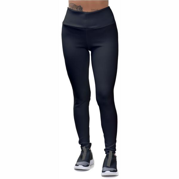 Imagem de Calça Feminina Legging Blusa Esportiva Cavada Proteção UV50 Térmica