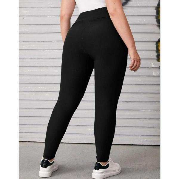 Imagem de Calça feminina legging confortável poliamida modelo fashion