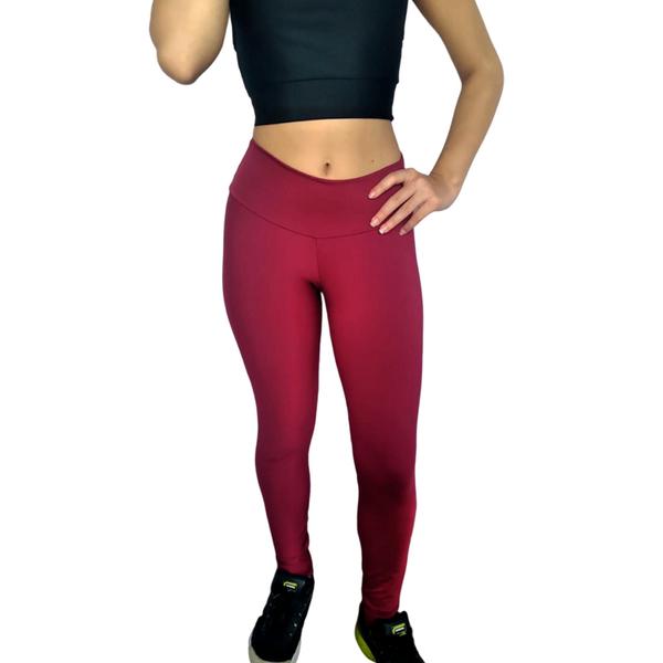 Imagem de Calça Feminina Legging Cós Lisa Suplex Pp ao Plus Size