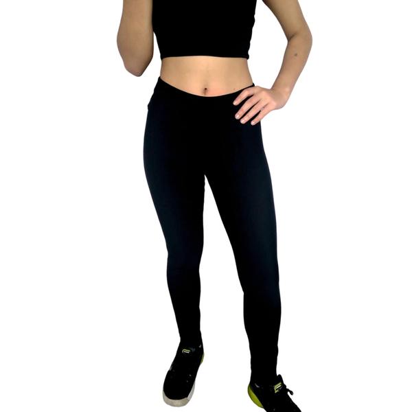 Imagem de Calça Feminina Legging Cós Lisa Suplex Pp ao Plus Size