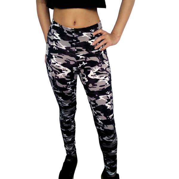 Imagem de Calça Feminina Legging Elástico Estampas Sortidas Suplex Pp ao Plus Size