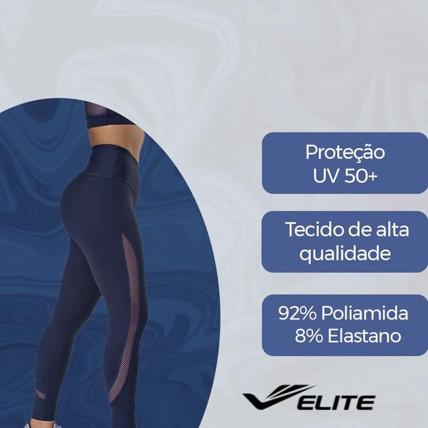 Imagem de Calça Feminina Legging Leg Fitness Fit Com Tamanhos Plus P Ao EG3 Para Academia Corrida Dança