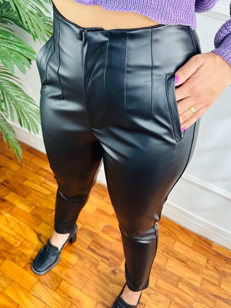 Couro Preta CalÇa De Couro Feminina Mercado Livre Couro Preta