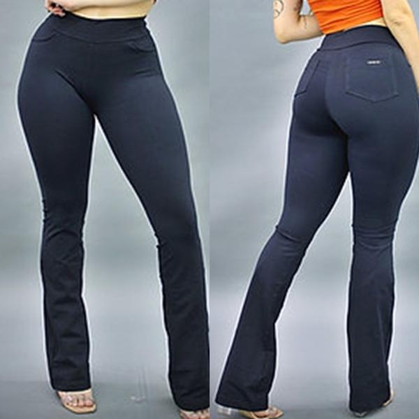 Imagem de Calça Flare Legging com bolso